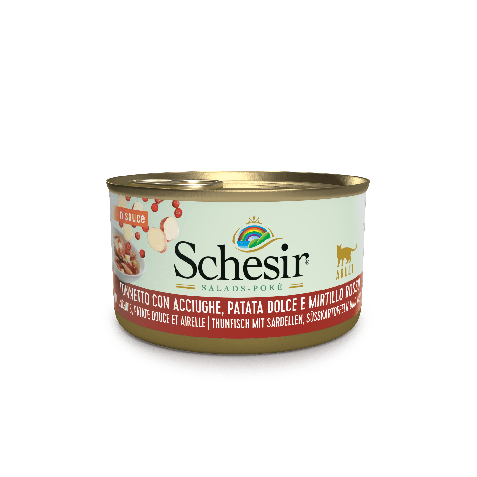 Schesir Cat Salad Thunfisch Sardelle