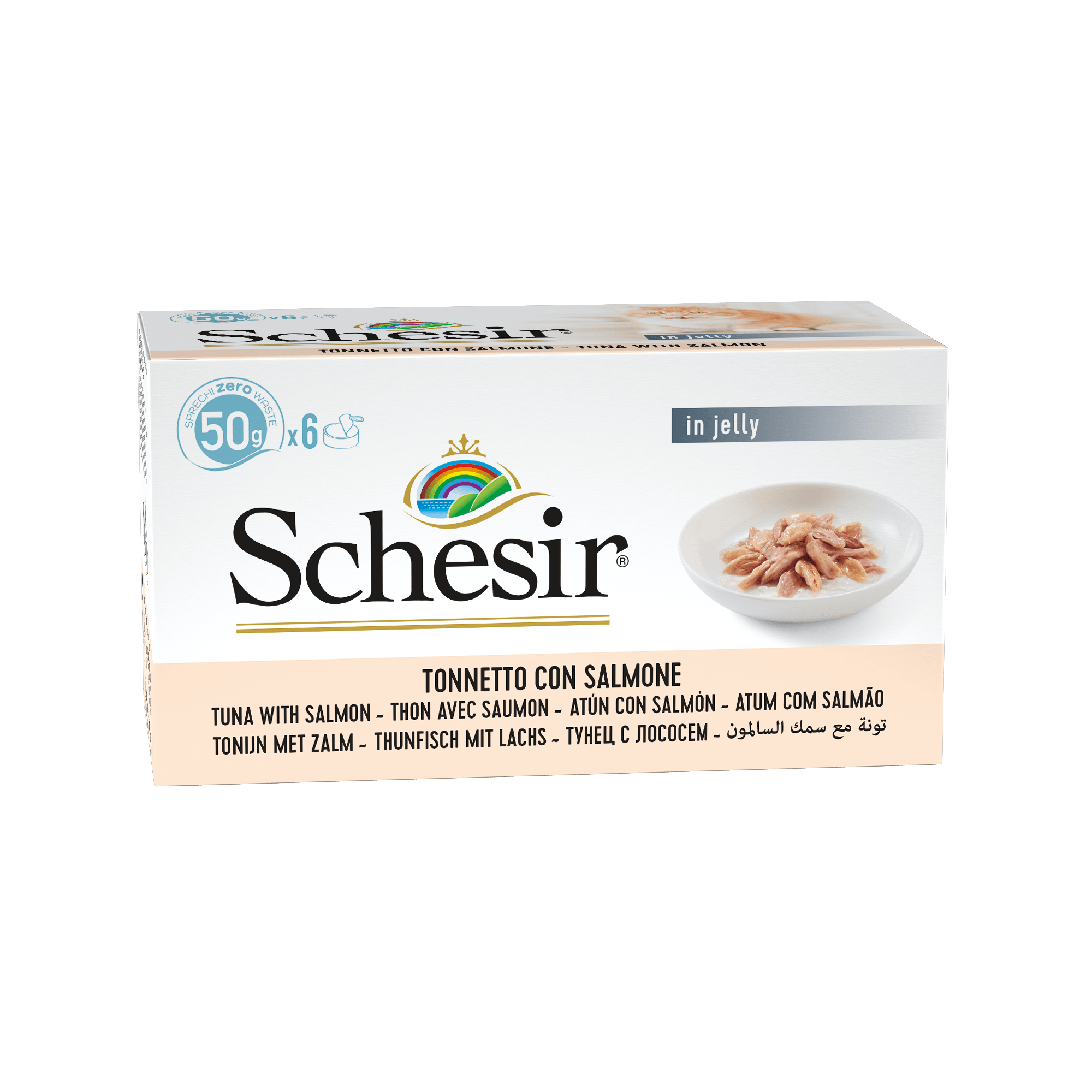 Schesir Cat - Jelly Thunfisch & Lachs Multipack