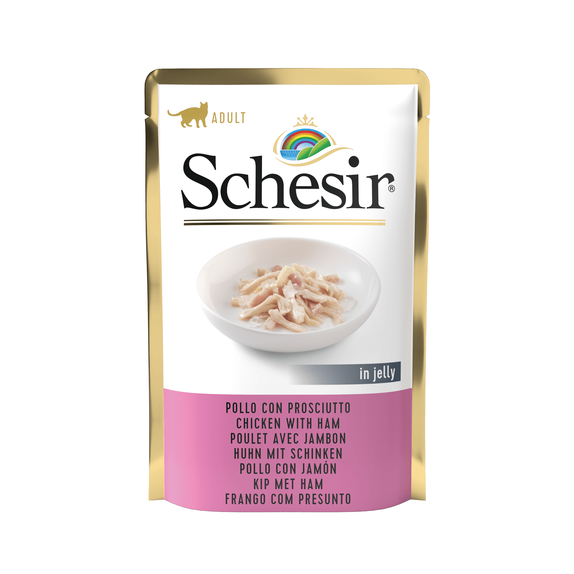 Schesir Cat - Jelly Hühnerfilet & Schinken