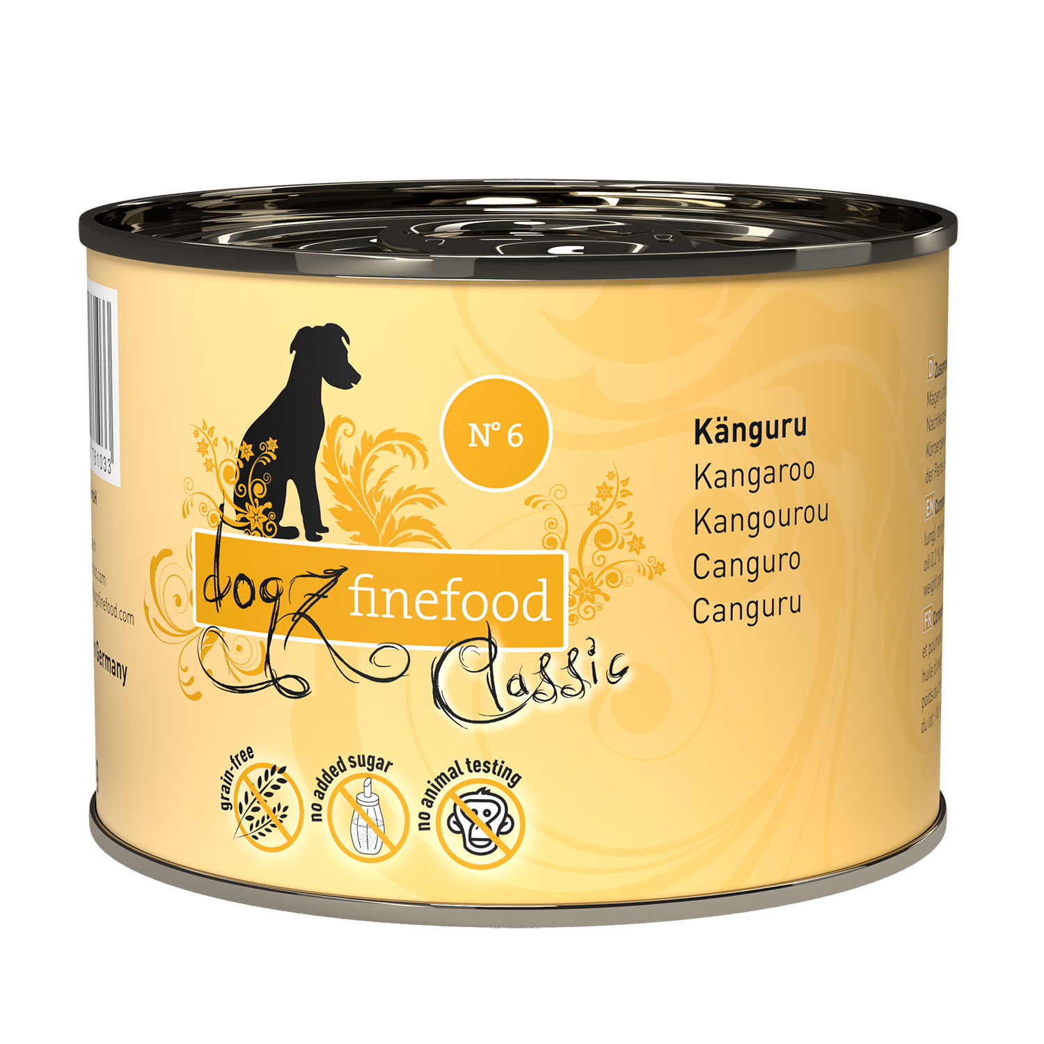 dogz finefood CLASSIC N° 6 - Känguru
