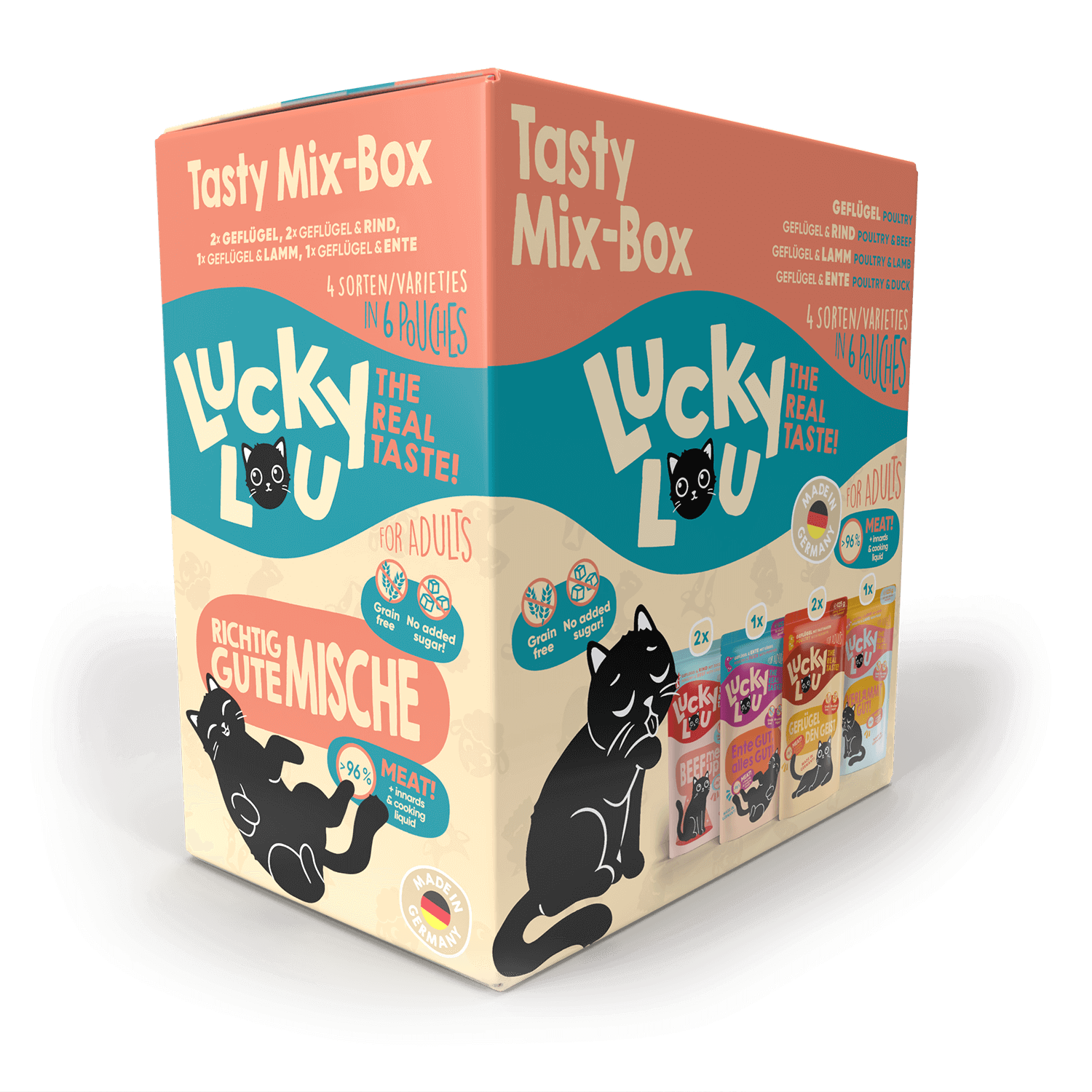 Lucky Lou Lifestage Adult Tasty-Mix 6er-Pack