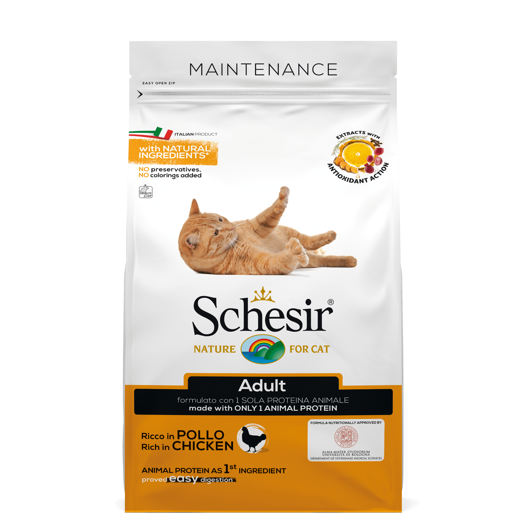 Schesir Dry Line - Cat - mit Huhn 400 gr