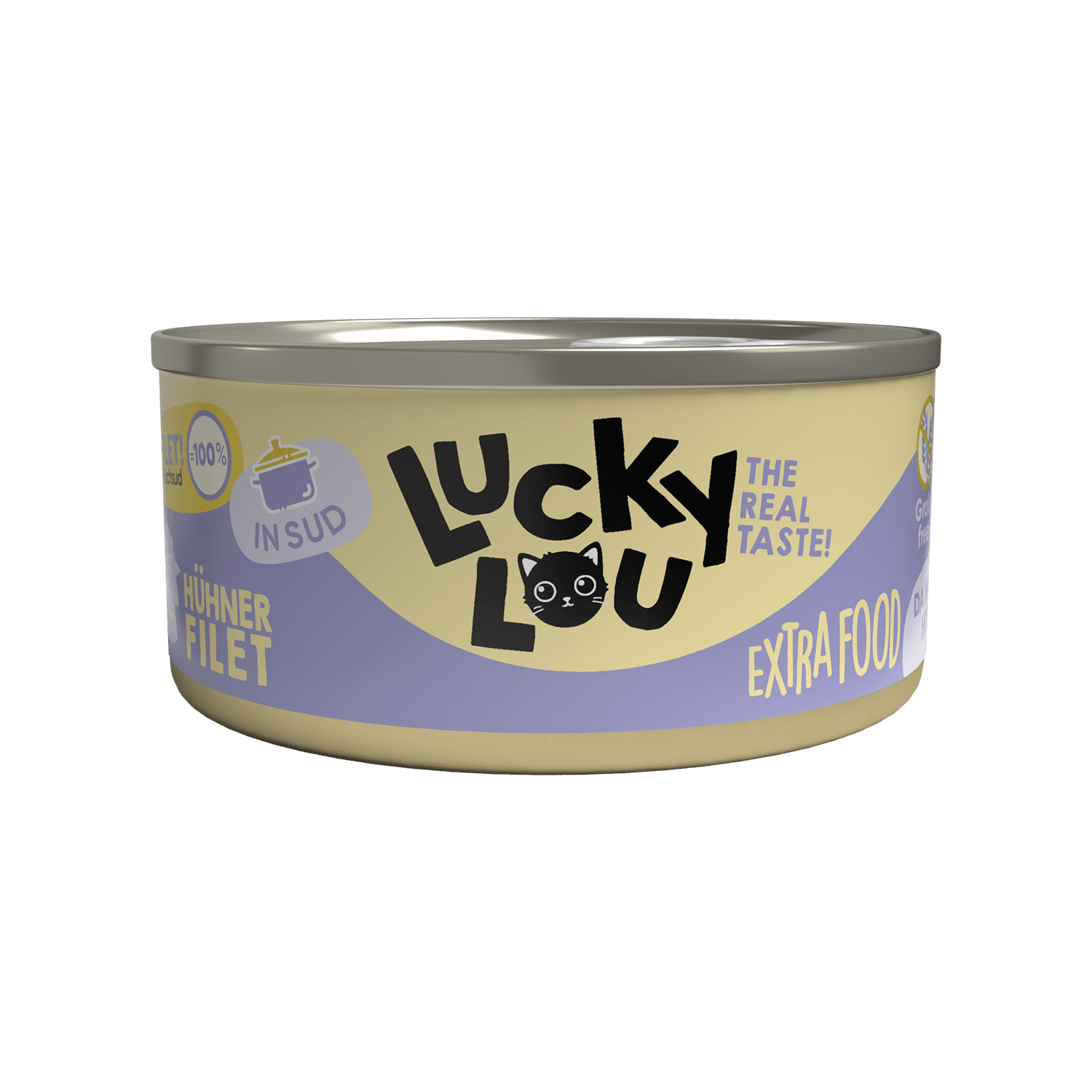 Lucky Lou Extrafood Hühnerfilet in Sud 70g