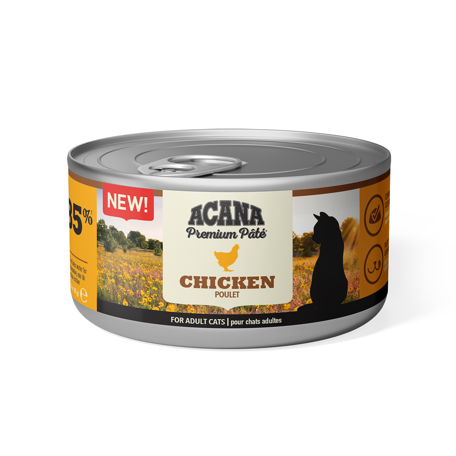 ACANA™ Cat Premium Pâté Chicken 85gr • MHD 11/23