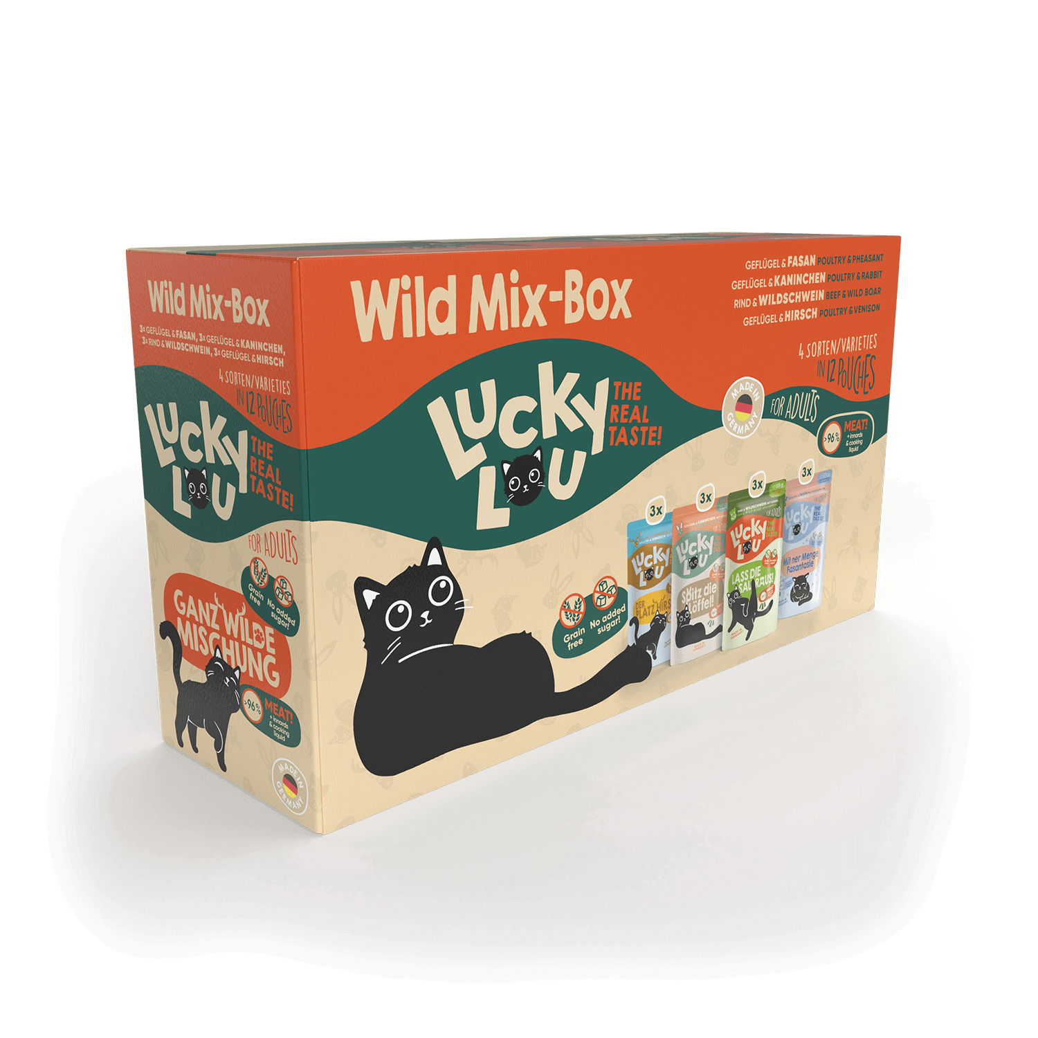 Lucky Lou Lifestage Adult Wild-Mix 12er-Pack