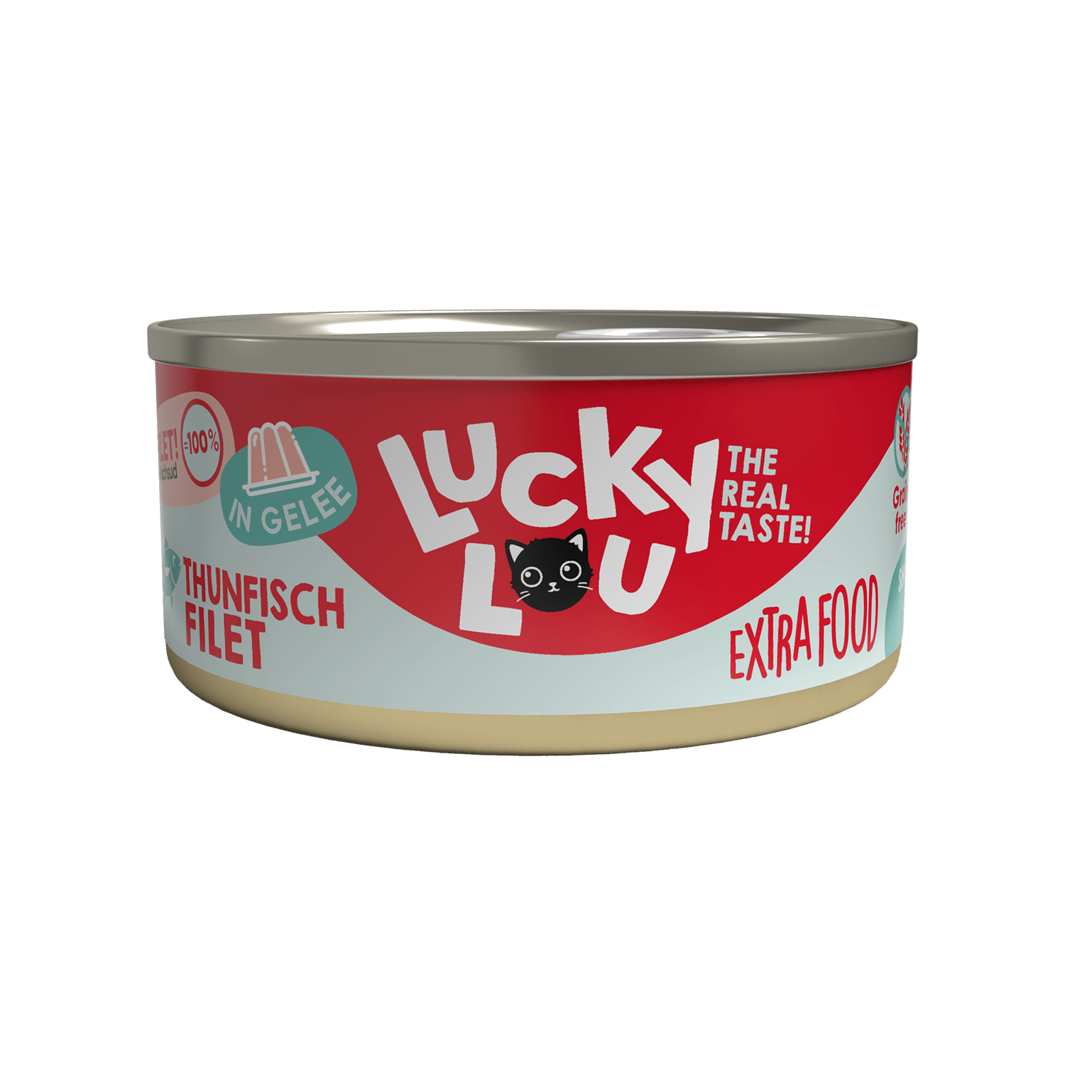 Lucky Lou Extrafood Thunfischfilet in Gelee 70g